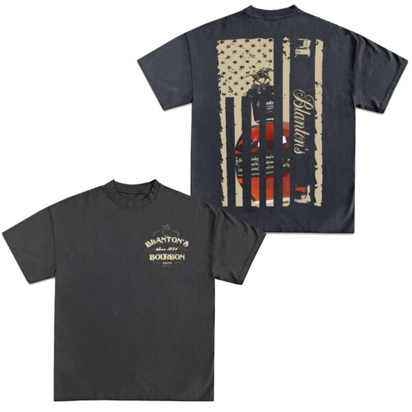 Blanton's Bourbon US Flag T-Shirt - Image 4