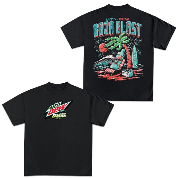 Mountain Dew Baja Blast Beach T-Shirt